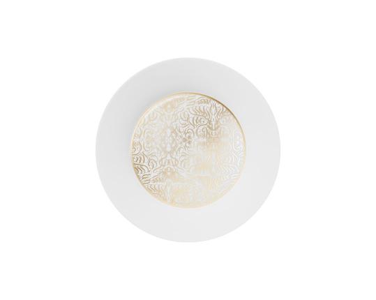 Тарелка десертная Alif Gold 23,2 см производства Hering Berlin купить в онлайн магазине beau-vivant.com