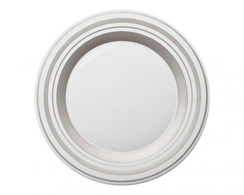 Подстановочная тарелка Glamour Platinum 37 см 