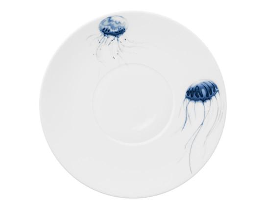 Тарелка обеденная Ocean 31 см (медуза) производства Hering Berlin купить в онлайн магазине beau-vivant.com