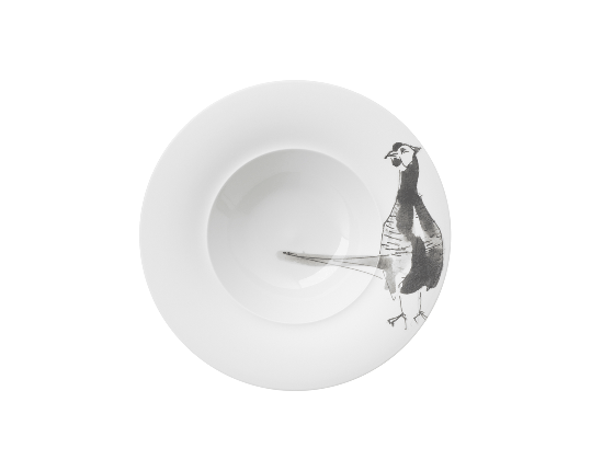Тарелка глубокая Piqueur 25 см производства Hering Berlin купить в онлайн магазине beau-vivant.com