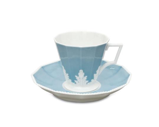 Чашка чайная с блюдцем Perl Symphonie 250 мл  производства Nymphenburg купить в онлайн магазине beau-vivant.com