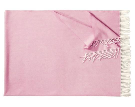 Плед из шерсти ягнёнка Boston (светло-розовый) производства Eagle Products купить в онлайн магазине beau-vivant.com