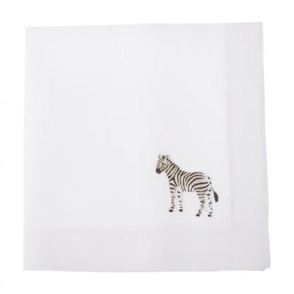 Салфетка Africa, Zebra 1 шт производства ERI Textiles купить в онлайн магазине beau-vivant.com