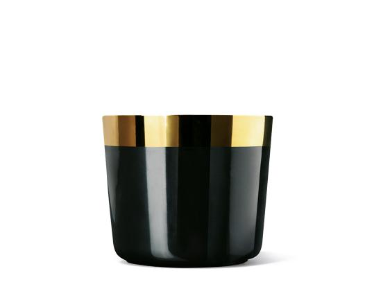 Кубок для шампанского Sip of Gold Noir Plain производства Sieger by Fürstenberg купить в онлайн магазине beau-vivant.com