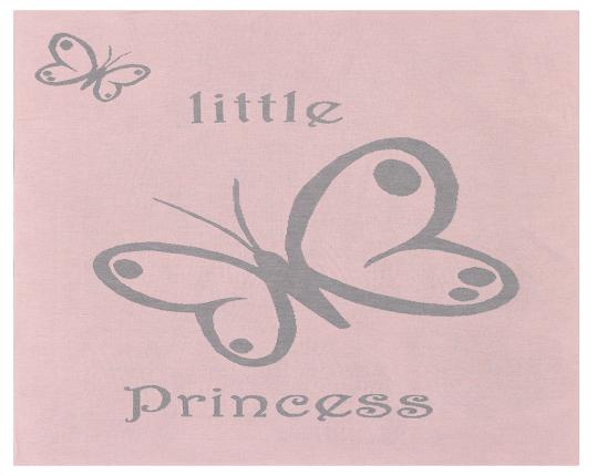 Шерстяной розовый детский плед Princess  производства Eagle Products купить в онлайн магазине beau-vivant.com
