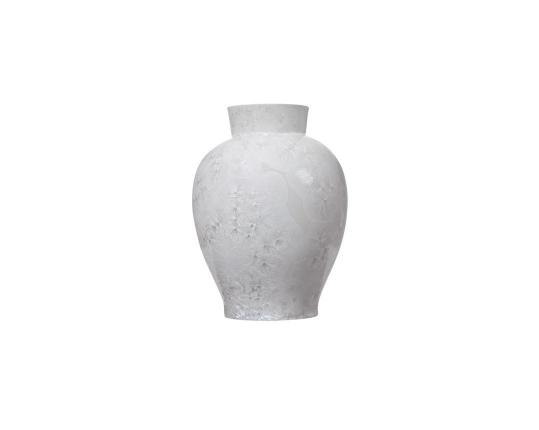 Фарфоровая ваза "Белый Бриллиант" 33 см производства Fürstenberg купить в онлайн магазине beau-vivant.com