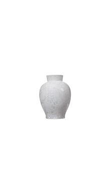 Фарфоровая ваза "Белый Бриллиант" 33 см