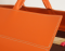Кожаная дровница Orange  - купить в онлайн магазине beau-vivant.com